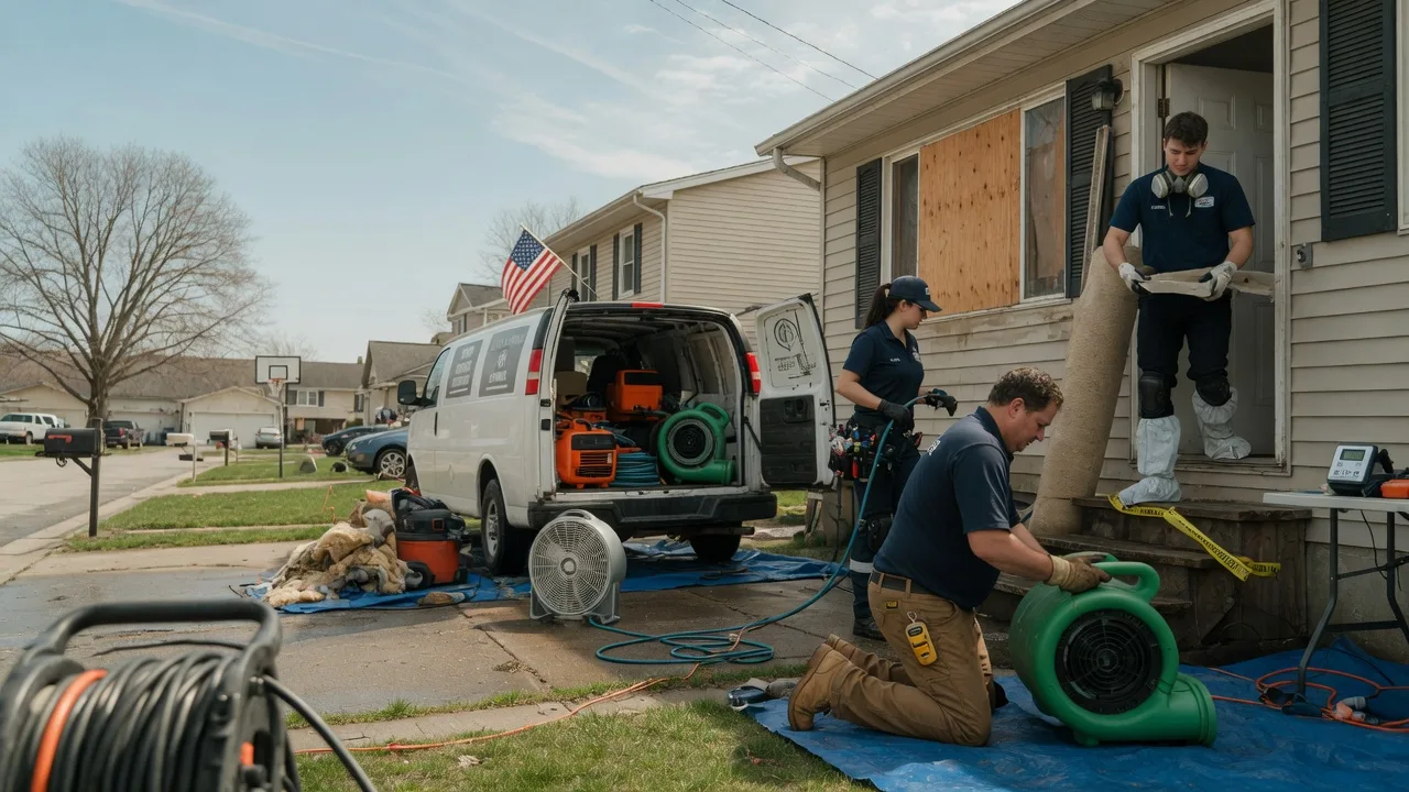 Water Damage Restoration in Woodbury, MN near me